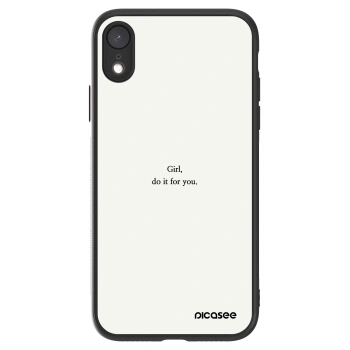 Picasee ULTIMATE CASE pentru Apple iPhone XR - Girl, do it for you