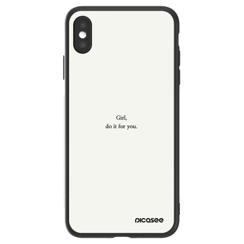 Picasee ULTIMATE CASE pentru Apple iPhone XS Max - Girl, do it for you