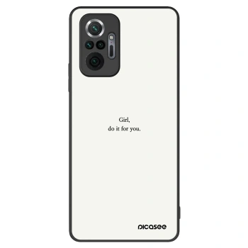 Picasee ULTIMATE CASE pentru Xiaomi Redmi Note 10 Pro - Girl, do it for you