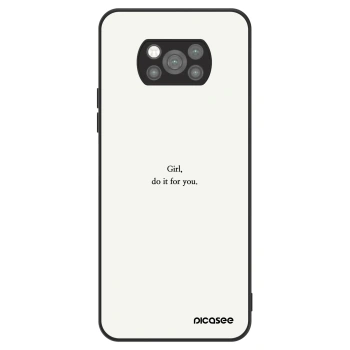 Husă pentru Xiaomi Poco X3 Pro - Girl, do it for you