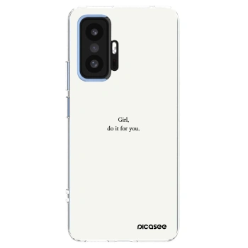 Picasee husă transparentă din silicon pentru Xiaomi 11T Pro - Girl, do it for you