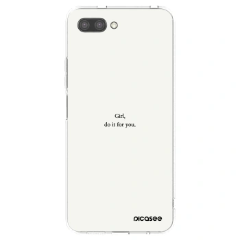 Picasee husă transparentă din silicon pentru Honor 10 - Girl, do it for you
