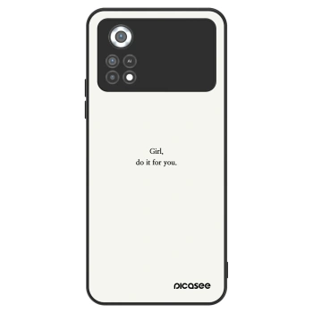 Husă pentru Xiaomi Poco X4 Pro 5G - Girl, do it for you