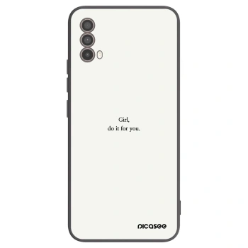 Husă pentru Motorola Moto E40 - Girl, do it for you