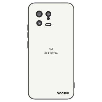 Picasee husă neagră din silicon pentru Xiaomi 13 - Girl, do it for you