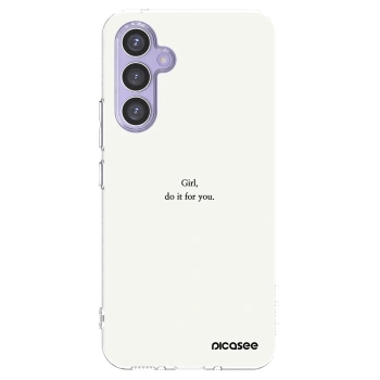 Picasee husă transparentă din silicon pentru Samsung Galaxy A54 5G A546B - Girl, do it for you