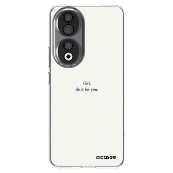 Picasee husă transparentă din silicon pentru Honor 90 5G - Girl, do it for you