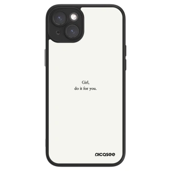 Picasee ULTIMATE CASE pentru Apple iPhone 15 Plus - Girl, do it for you