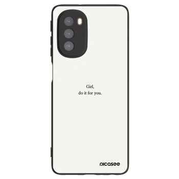 Husă pentru Motorola Moto G51 - Girl, do it for you