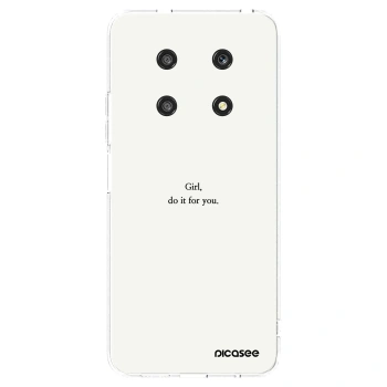 Picasee husă transparentă din silicon pentru Honor Magic4 Lite 5G - Girl, do it for you