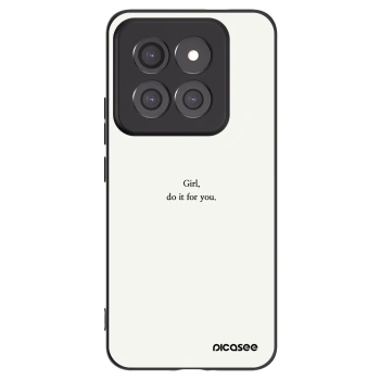 Picasee husă neagră din silicon pentru Xiaomi 14 Pro - Girl, do it for you
