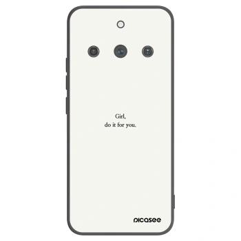 Picasee husă neagră din silicon pentru Realme 11 Pro+ - Girl, do it for you