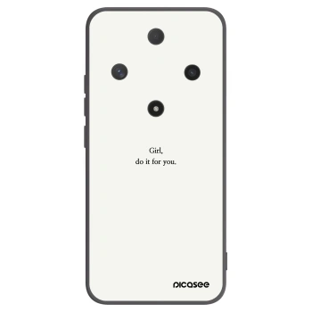 Picasee husă neagră din silicon pentru Honor Magic6 Lite 5G - Girl, do it for you