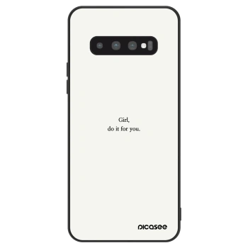Husă pentru Samsung Galaxy S10 Plus G975 - Girl, do it for you