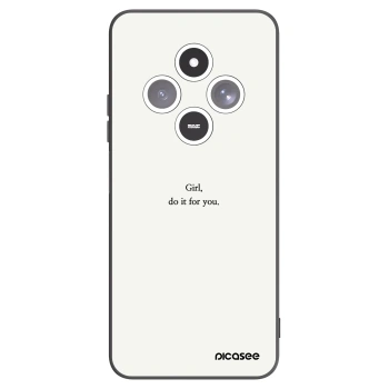 Picasee husă neagră din silicon pentru Xiaomi Redmi 14C - Girl, do it for you