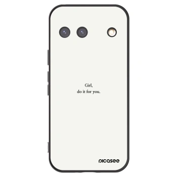 Picasee husă neagră din silicon pentru Google Pixel 9 - Girl, do it for you