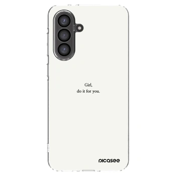 Picasee husă transparentă din silicon pentru Samsung Galaxy A56 5G A566B - Girl, do it for you
