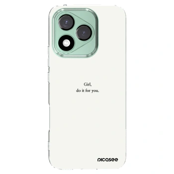 Picasee husă transparentă din silicon pentru Honor 400 Lite 5G - Girl, do it for you
