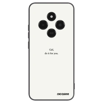 Picasee husă neagră din silicon pentru Xiaomi Poco C75 - Girl, do it for you