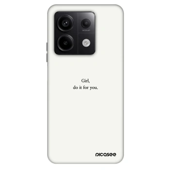 Husă pentru Xiaomi Redmi Note 13 Pro 5G - Girl, do it for you