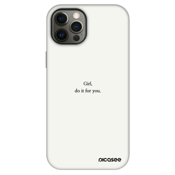Husă pentru Apple iPhone 12 Pro - Girl, do it for you