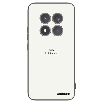 Picasee husă neagră din silicon pentru Xiaomi Redmi Note 15 Pro+ - Girl, do it for you