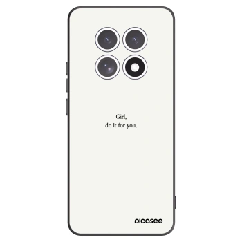 Picasee husă neagră din silicon pentru Xiaomi Redmi Note 15 - Girl, do it for you