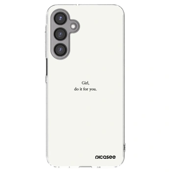 Picasee husă transparentă din silicon pentru Samsung Galaxy A16 4G - Girl, do it for you