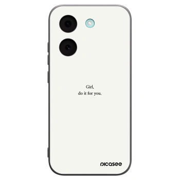 Picasee husă neagră din silicon pentru Xiaomi Poco X8 Pro - Girl, do it for you