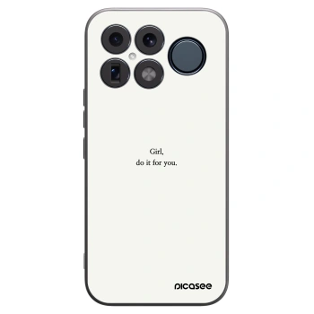 Picasee husă neagră din silicon pentru Xiaomi Poco F8 Ultra - Girl, do it for you
