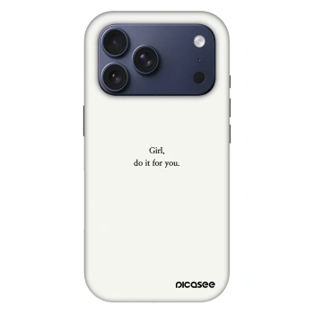 Husă pentru Apple iPhone 18 Pro - Girl, do it for you