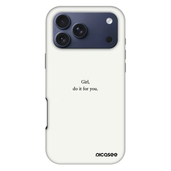 Husă pentru Apple iPhone 18 Pro Max - Girl, do it for you