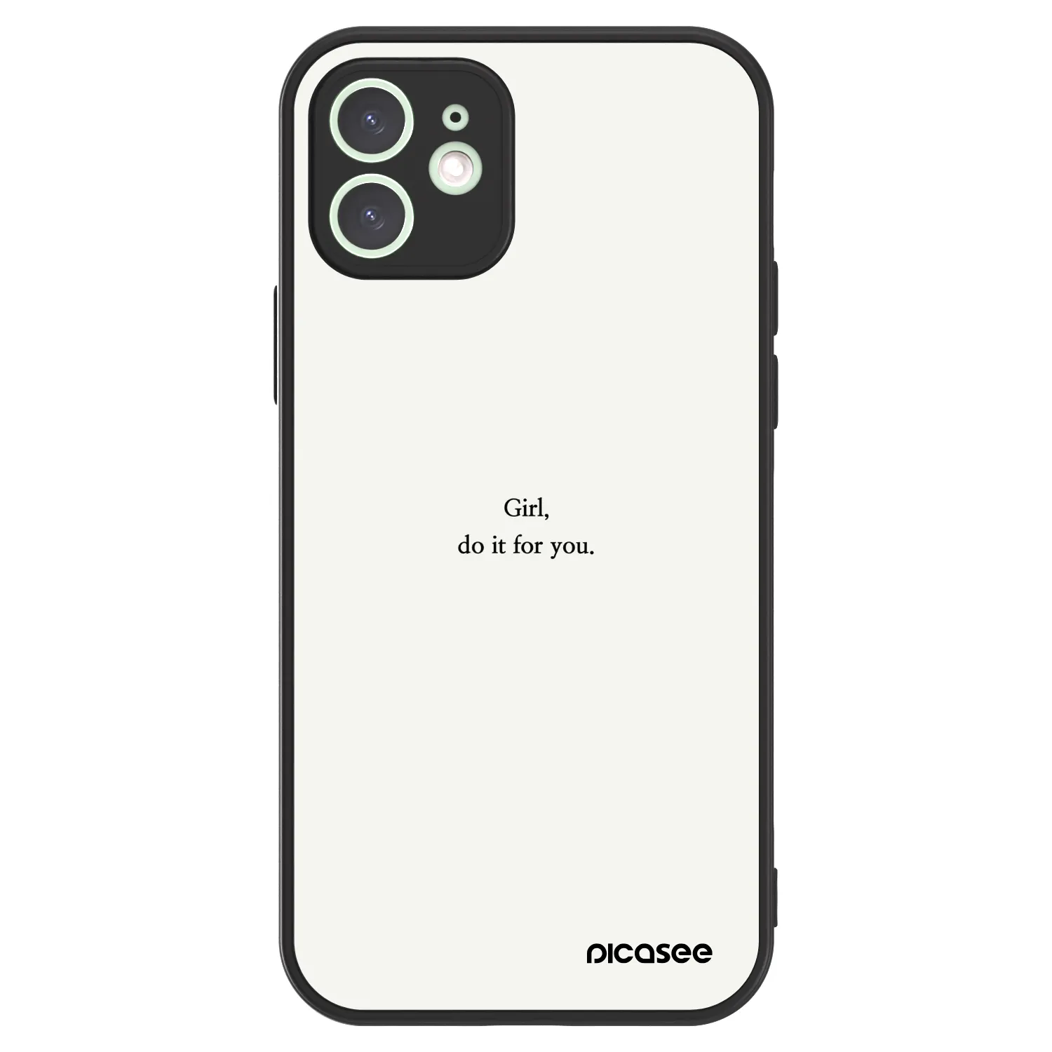 Picasee ULTIMATE CASE pentru Apple iPhone 12 - Girl, do it for you