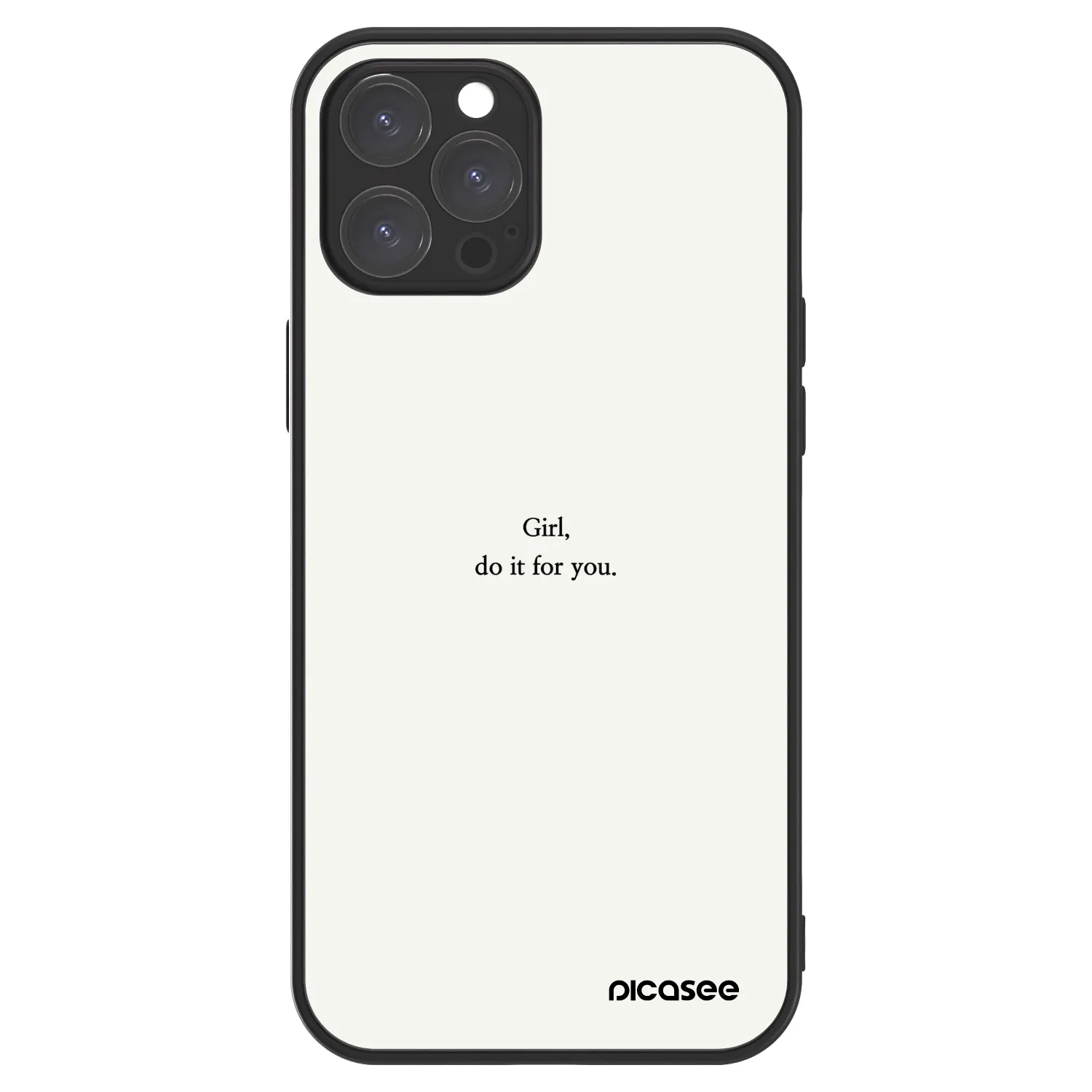 Picasee ULTIMATE CASE pentru Apple iPhone 12 Pro Max - Girl, do it for you