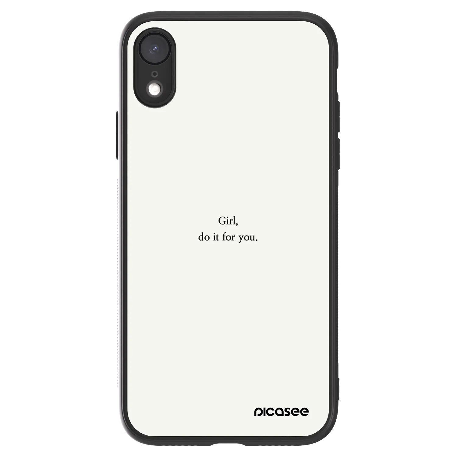 Picasee ULTIMATE CASE pentru Apple iPhone XR - Girl, do it for you