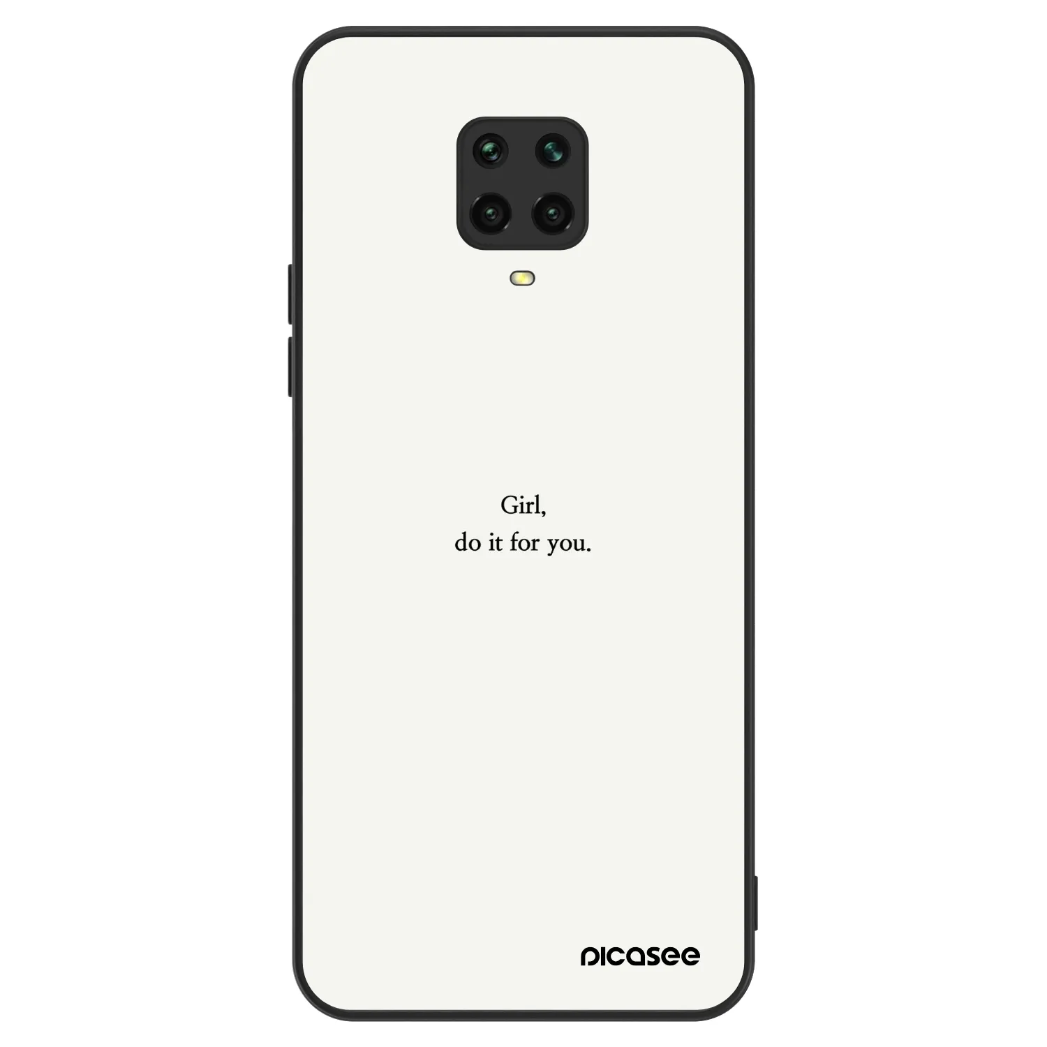 Picasee ULTIMATE CASE pentru Xiaomi Redmi Note 9 Pro - Girl, do it for you