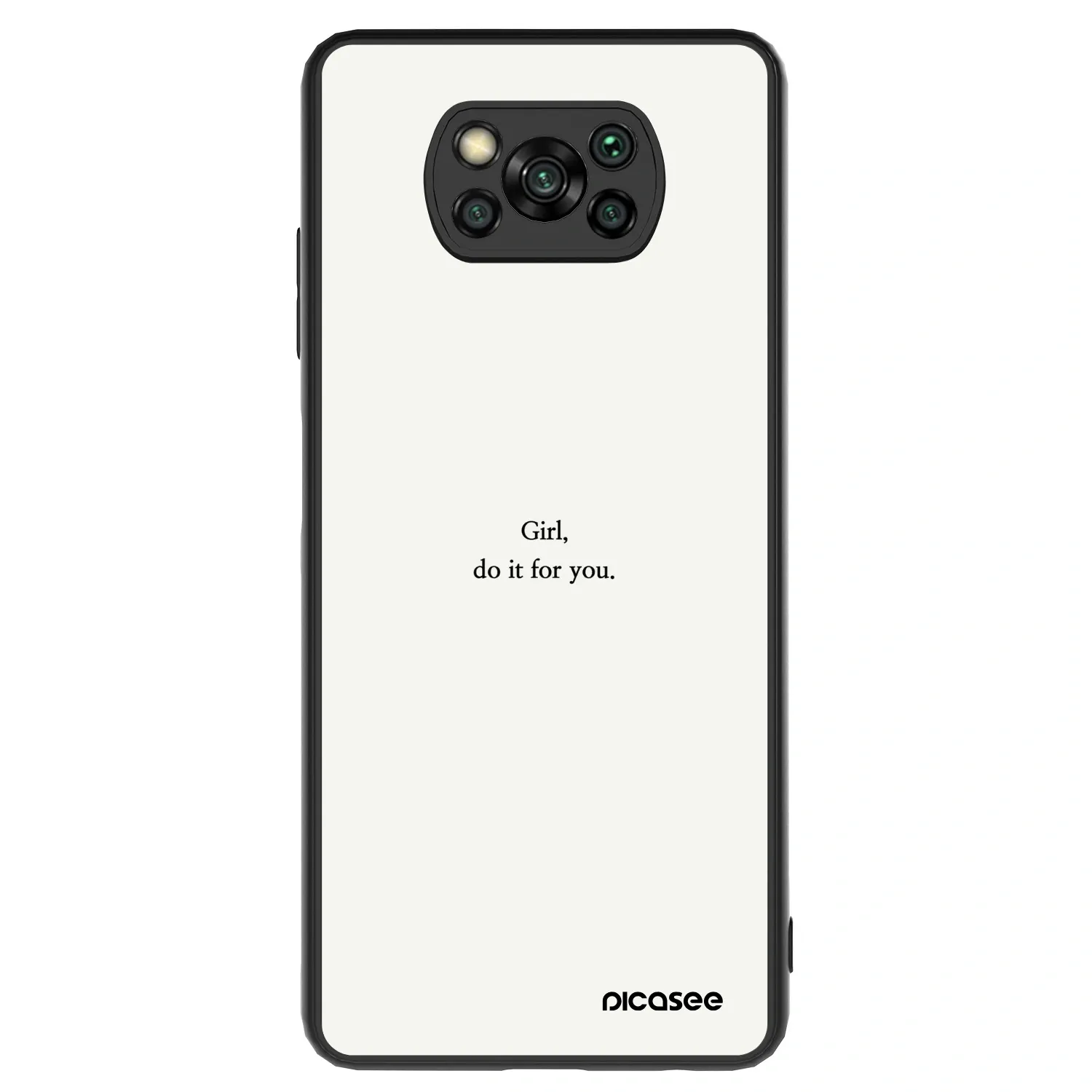 Picasee ULTIMATE CASE pentru Xiaomi Poco X3 - Girl, do it for you