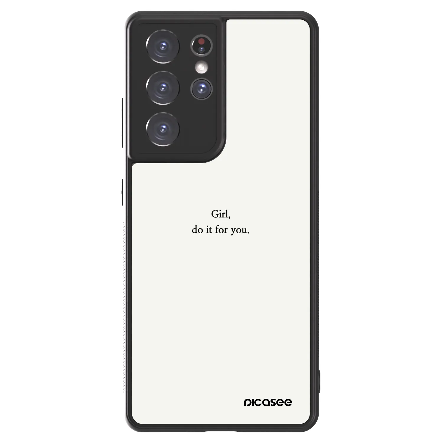 Picasee ULTIMATE CASE pentru Samsung Galaxy S21 Ultra 5G G998B - Girl, do it for you