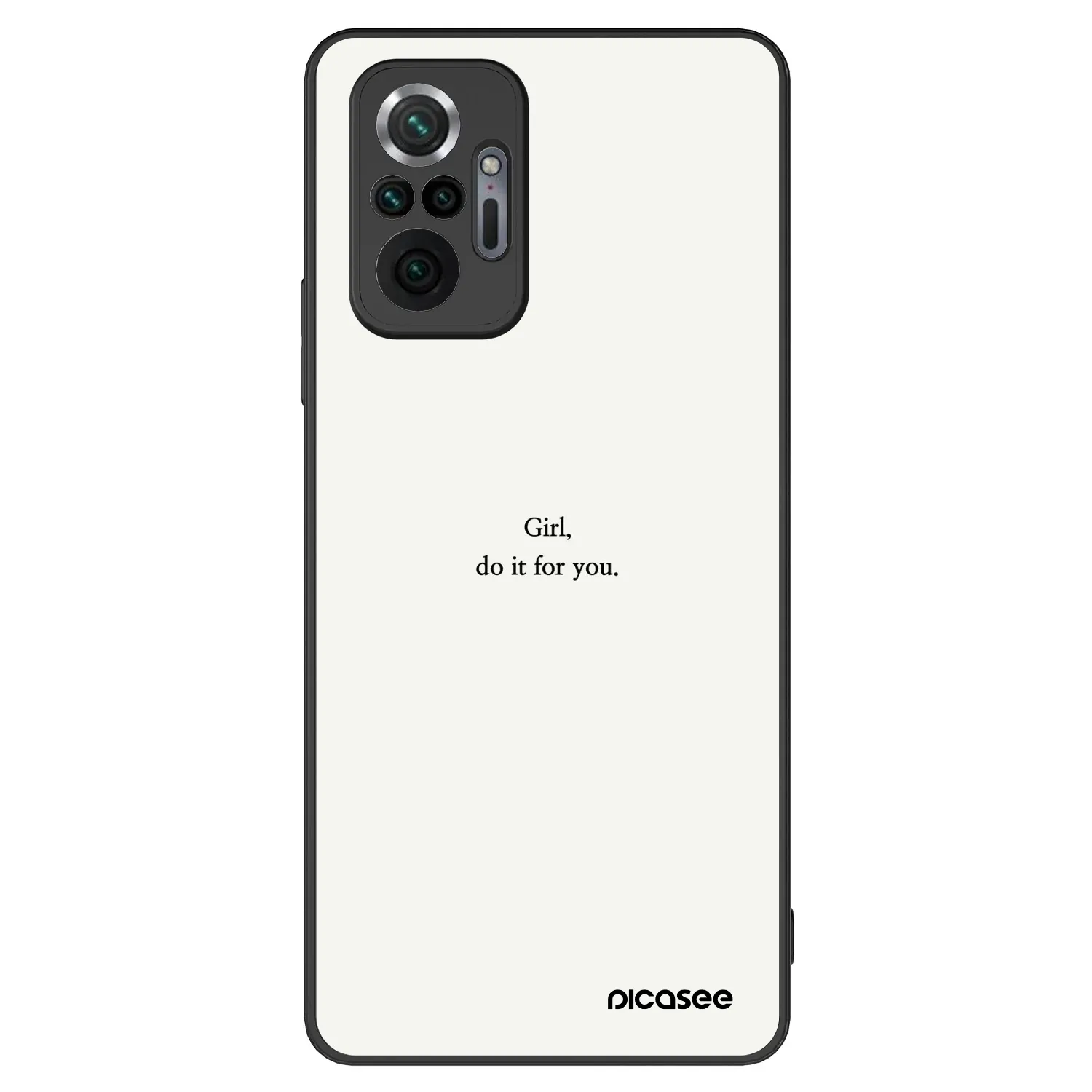 Picasee ULTIMATE CASE pentru Xiaomi Redmi Note 10 Pro - Girl, do it for you