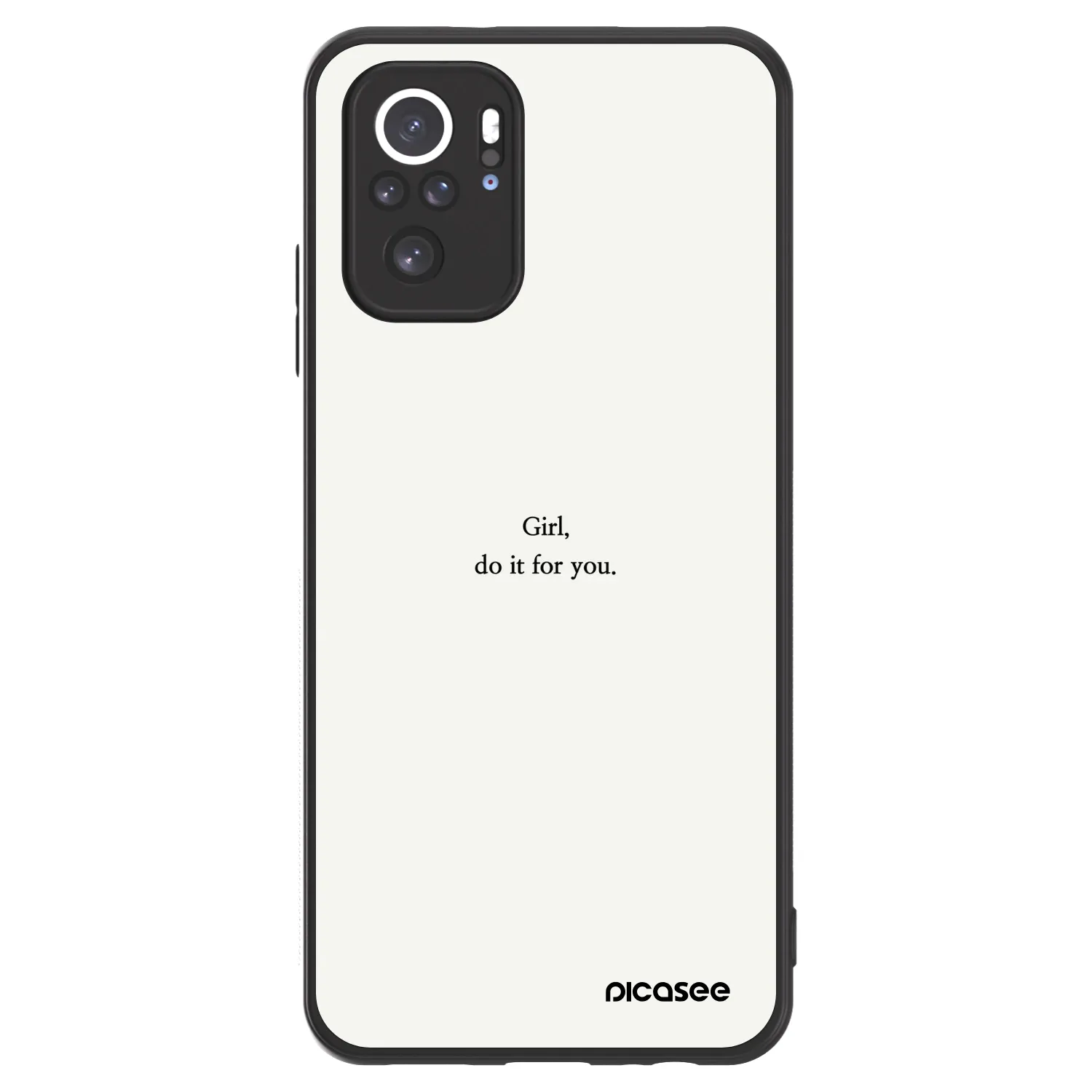 Picasee ULTIMATE CASE pentru Xiaomi Redmi Note 10S - Girl, do it for you