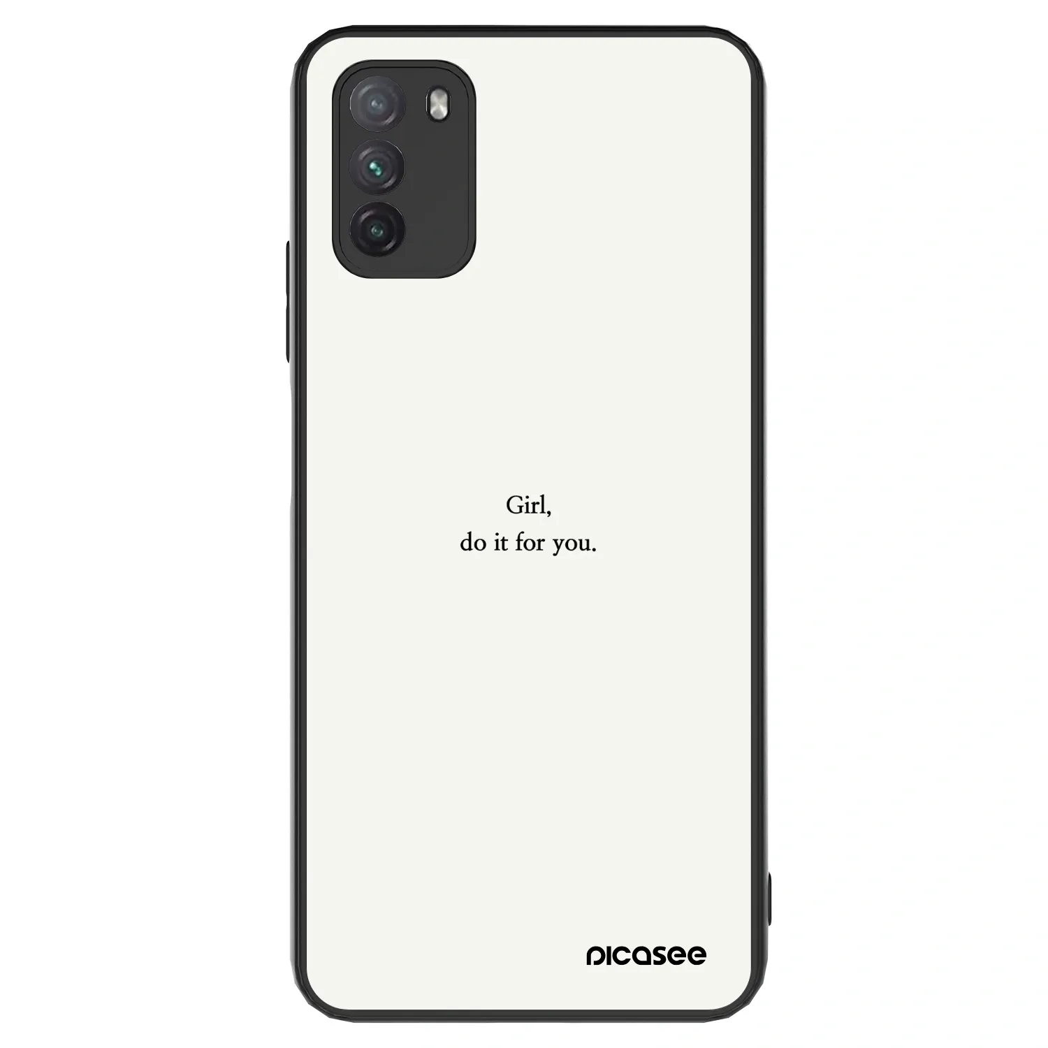 Picasee ULTIMATE CASE pentru Xiaomi Poco M3 - Girl, do it for you