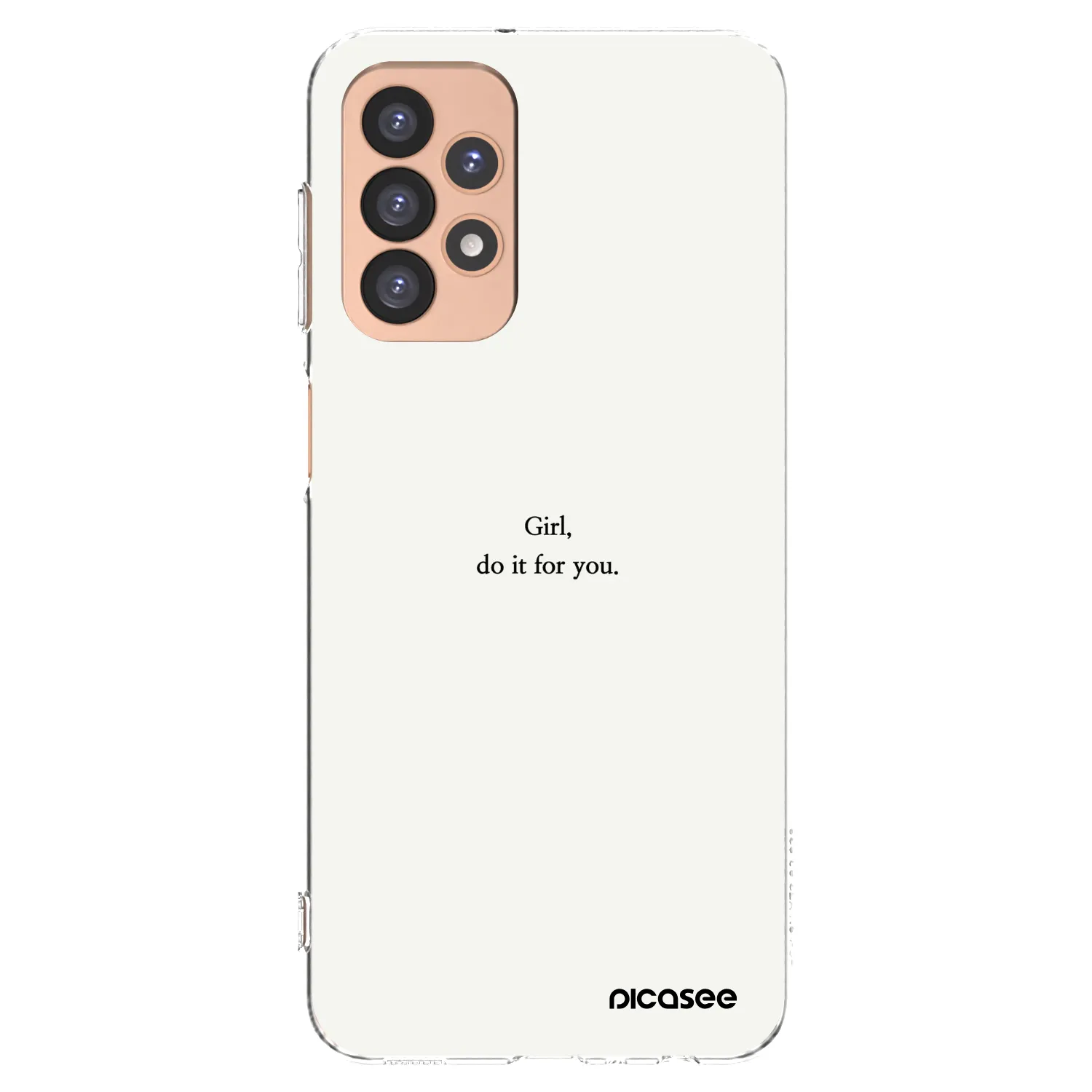 Picasee husă transparentă din silicon pentru Samsung Galaxy A23 A236B 5G - Girl, do it for you