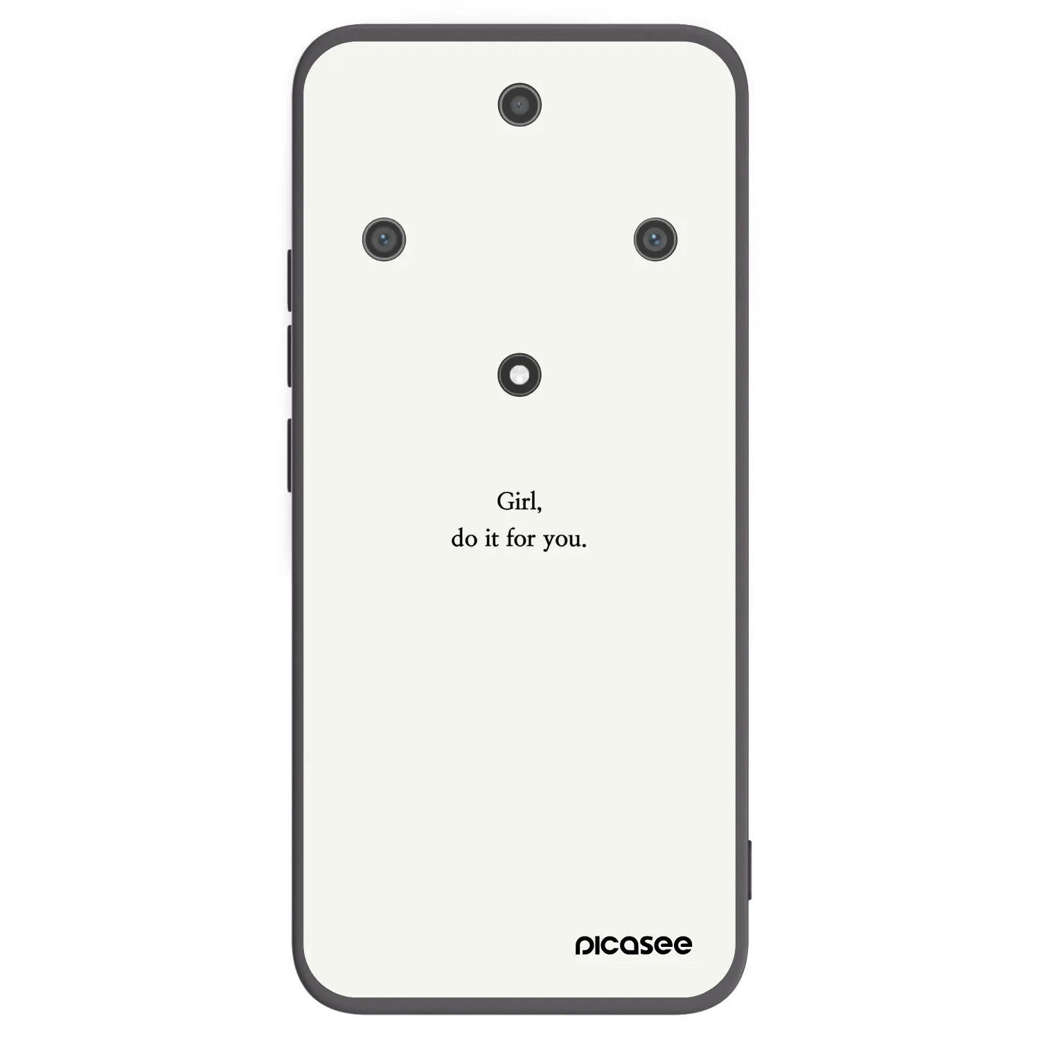 Picasee husă neagră din silicon pentru Honor Magic5 Lite 5G - Girl, do it for you