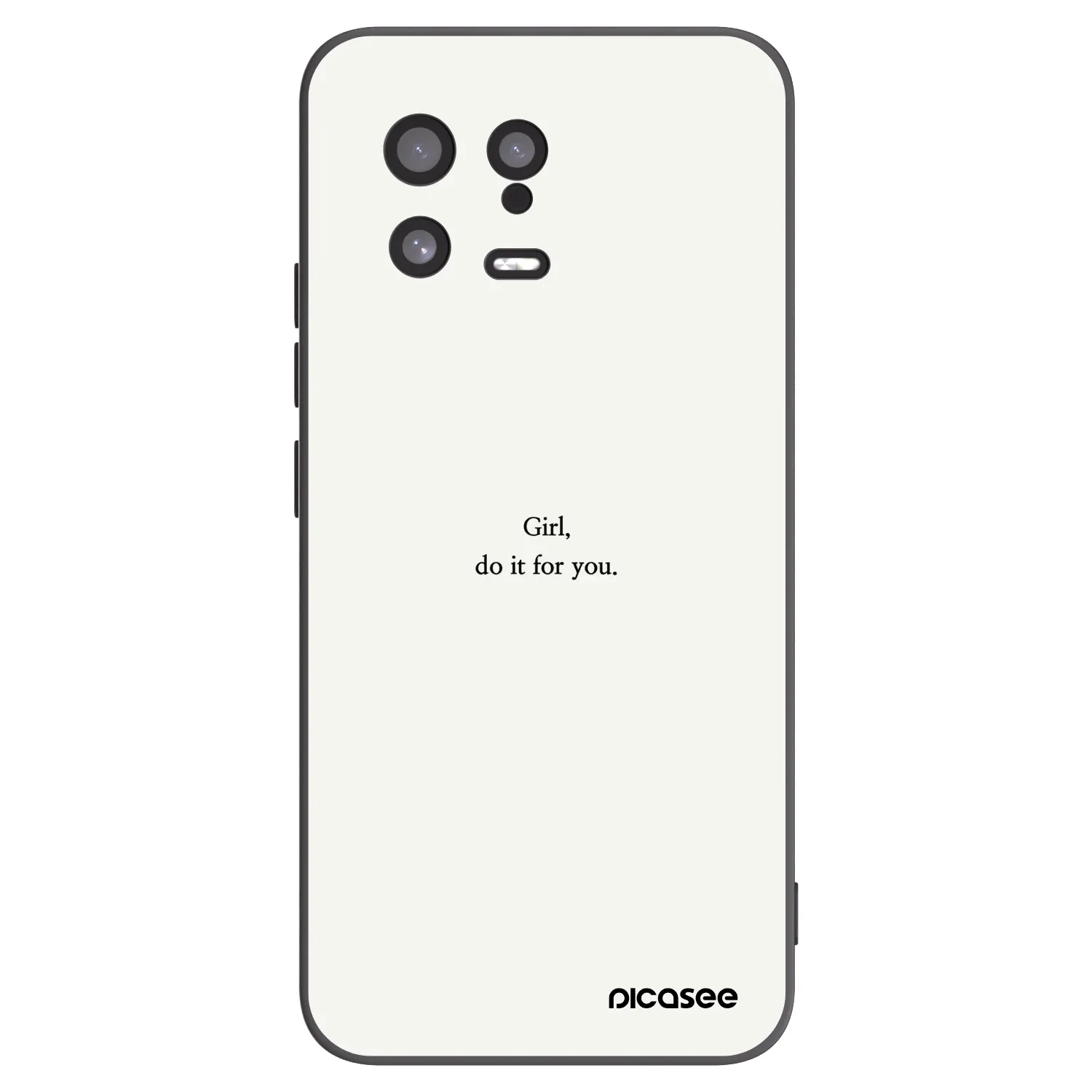 Picasee husă neagră din silicon pentru Xiaomi 13 - Girl, do it for you