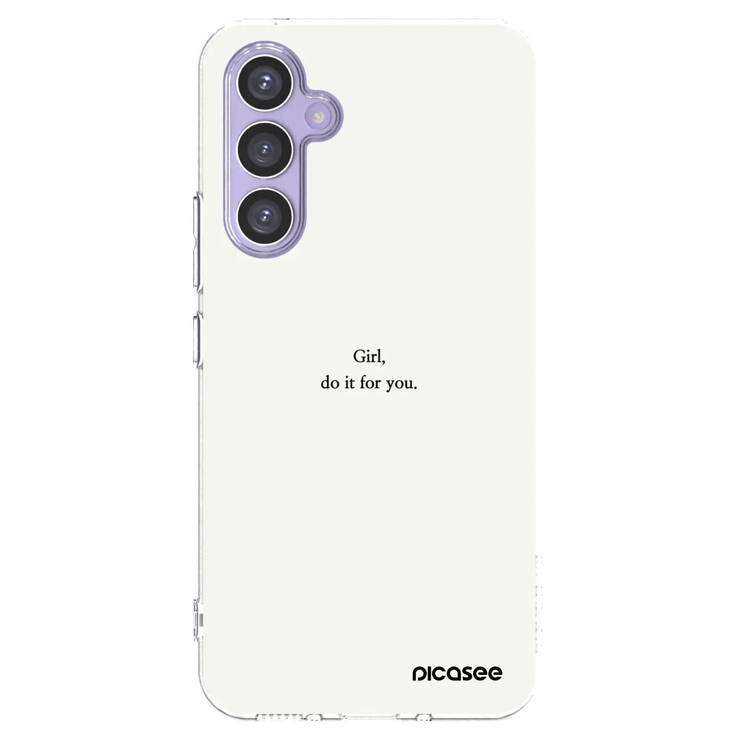 Picasee husă transparentă din silicon pentru Samsung Galaxy A54 5G A546B - Girl, do it for you