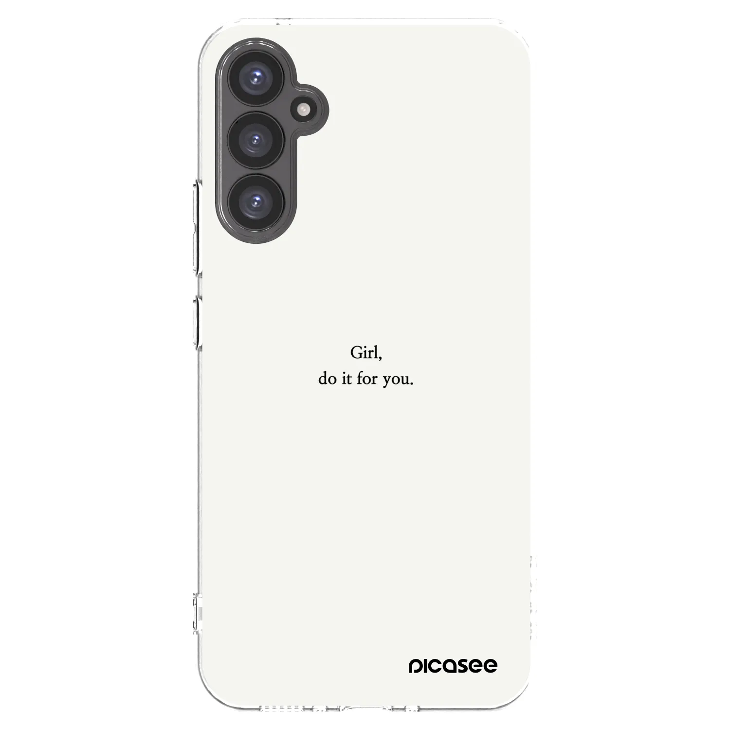 Picasee husă transparentă din silicon pentru Samsung Galaxy A34 5G A346B - Girl, do it for you