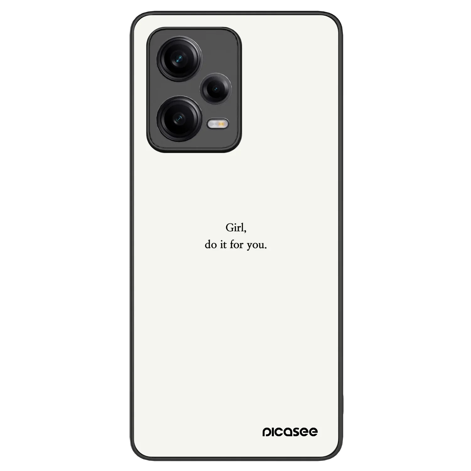 Picasee ULTIMATE CASE pentru Xiaomi Redmi Note 12 Pro 5G - Girl, do it for you