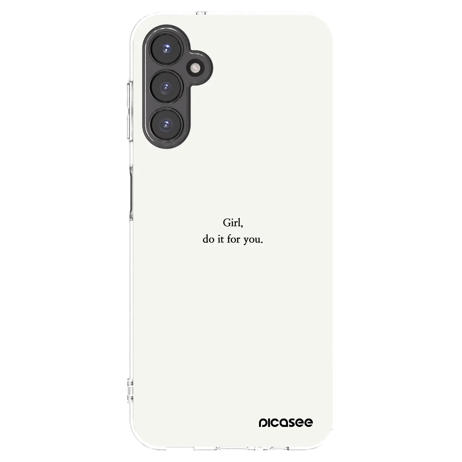 Picasee husă transparentă din silicon pentru Samsung Galaxy A14 5G A146P - Girl, do it for you