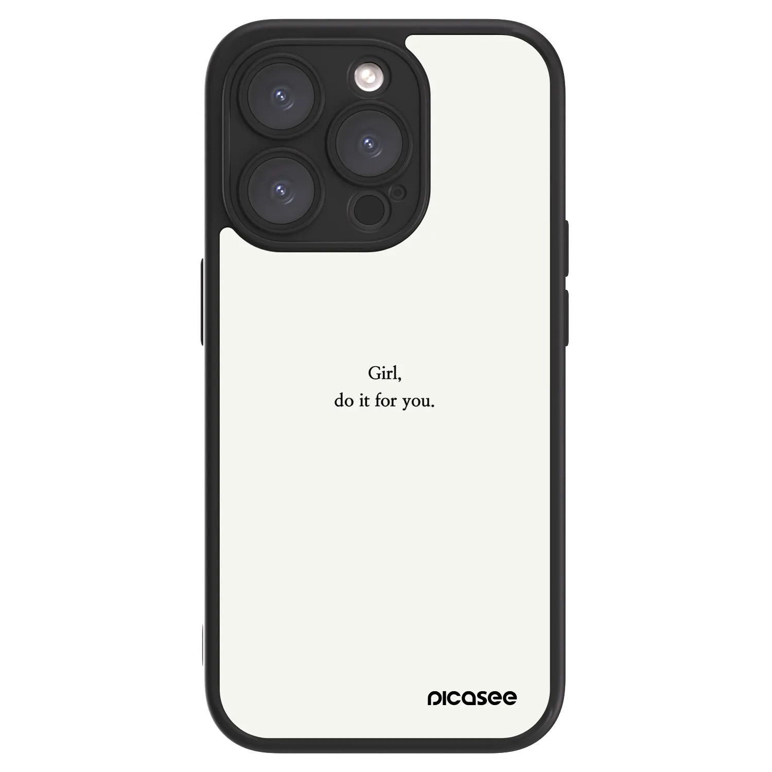 Picasee ULTIMATE CASE pentru Apple iPhone 15 Pro - Girl, do it for you