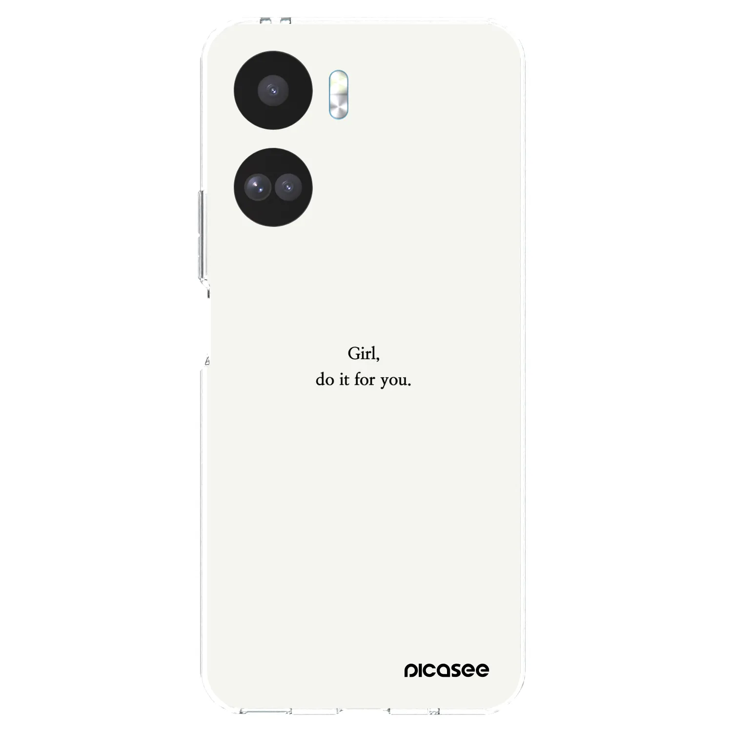 Picasee husă transparentă din silicon pentru Honor 90 Lite 5G - Girl, do it for you